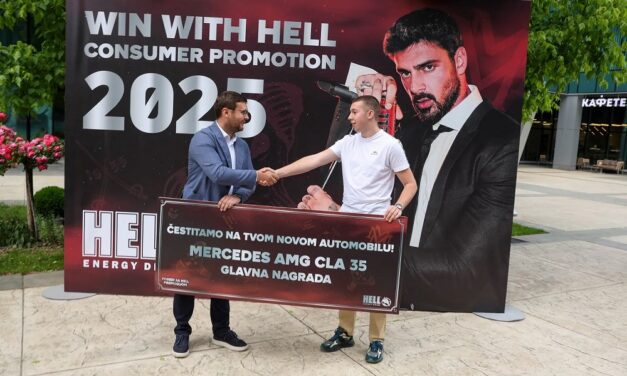 Szabadkára került az AMG Merci, a Hell energiaital játékának főnyereménye