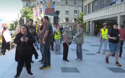 Belgrádban is tüntetnek az Újvidéken fogvatartott aktivisták miatt