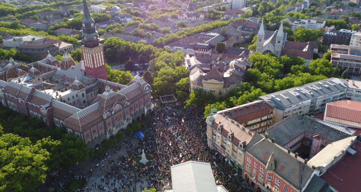 Mennyien voltak az egyetemisták szabadkai rendezvényén?
