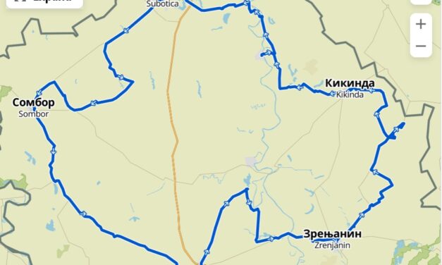 Csókát és Zentát is érintik a Szabadkára kerékpározó egyetemisták