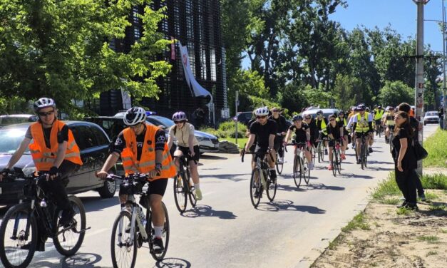 Százötven kerékpáros indult el Újvidékről Szabadkára (Videó)