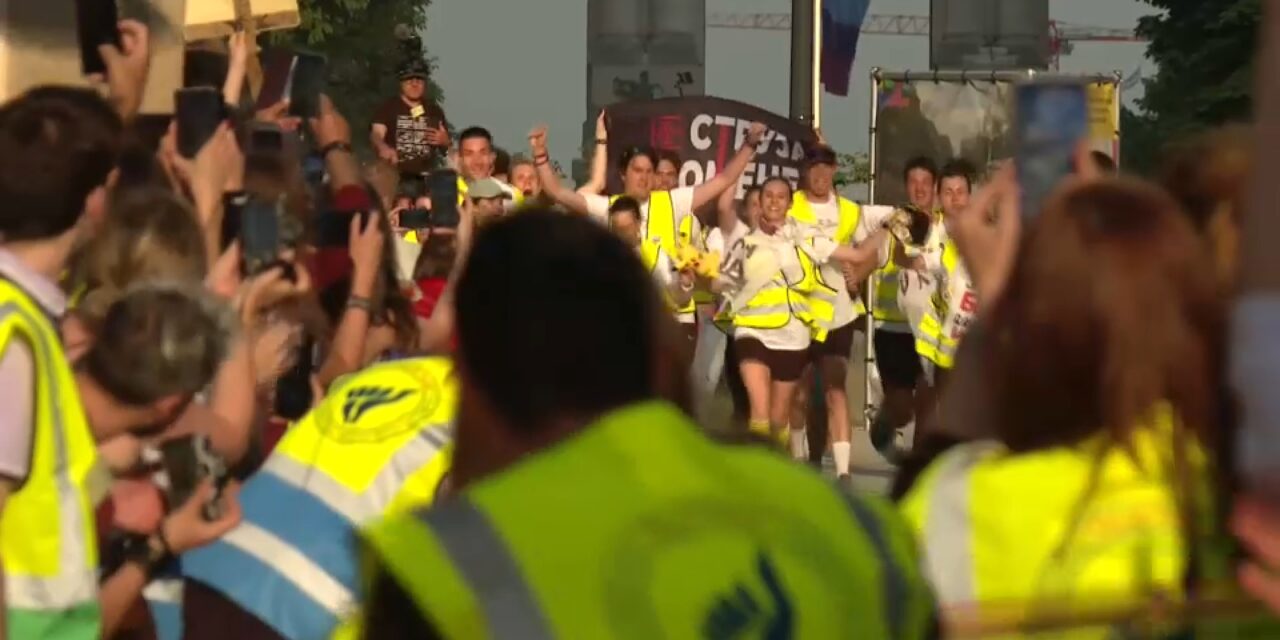 Megérkeztek Brüsszelbe az ultramaratonista egyetemisták