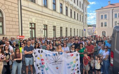 Hat magyar városban is tüntettek a Fidesz üldözési törvénye ellen