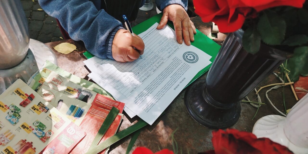 Aláírásgyűjtés a kommunális szolgáltatások díjának csökkentéséért