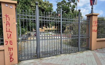 A Kreni-Promeni bűnvádi feljelentést tett a gyűlöletkeltő graffiti miatt