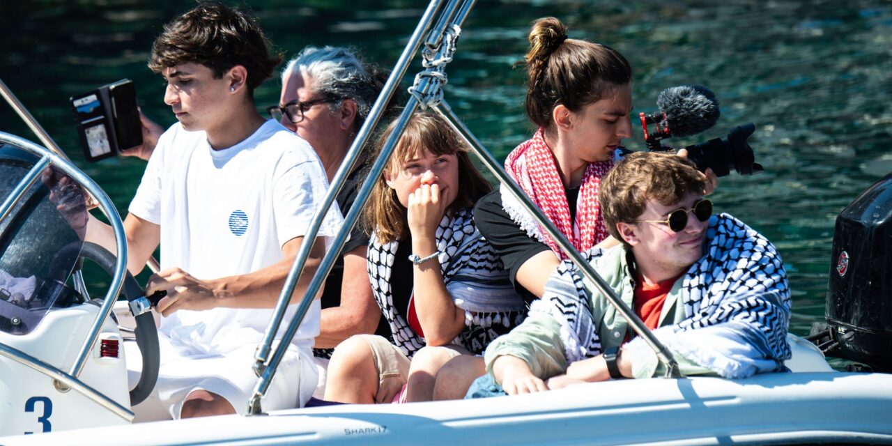 Izrael letartóztatta a Gázába tartó aktivistákat, köztük Greta Thunberget is