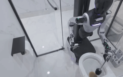 Porszívózik, WC-t takarít és pakol az új kínai robot (Videó)