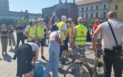 Bánát ébredése: Nagy egyetemista tüntetés szombaton Törökbecsén Gyalog indultak útnak a nagybecskerekiek