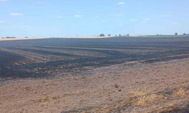 Hatalmas tűz volt Újfaluban