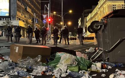 Ki gyújtotta és borította fel a konténereket a fővárosban?