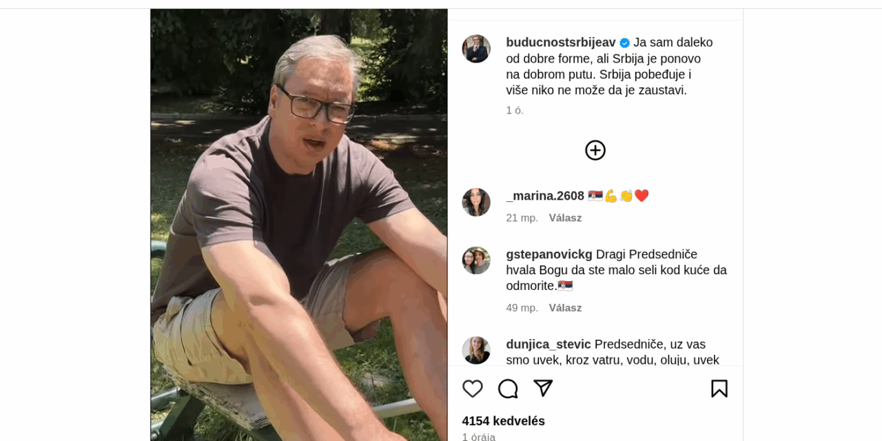 Vučić: Augusztus végéig megindulhat a gyorsvonat Belgrád és Szabadka között (Videó)