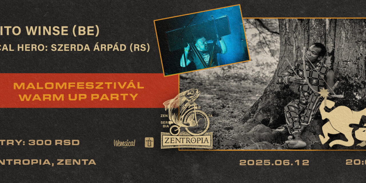 Csütörtöktől bemelegítés Zentán Szerdával és Kaito Winsével a Malomfesztiválra