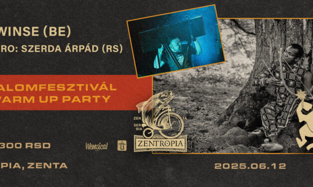 Csütörtöktől bemelegítés Zentán Szerdával és Kaito Winsével a Malomfesztiválra