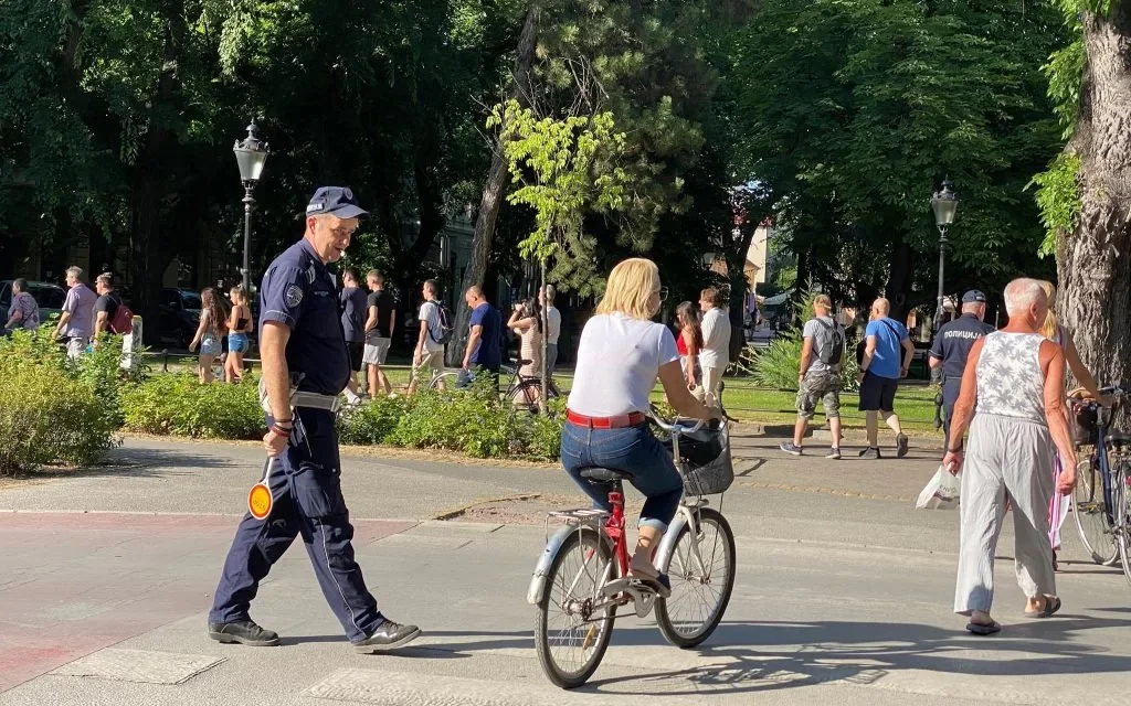 Ismét blokád alatt a szabadkai körforgalom (Fotók)