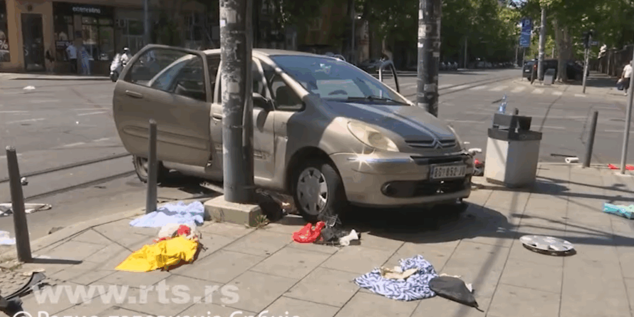 Lopott autóval menekült, defektet kapott, két kislányt is elütött