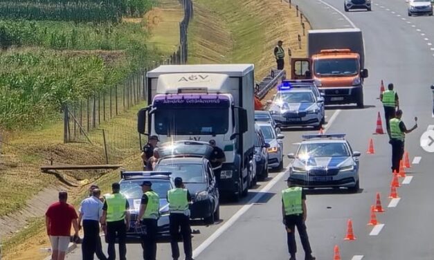 Elaludhatott a teherautó sofőrje, ez okozta a rendőr halálát