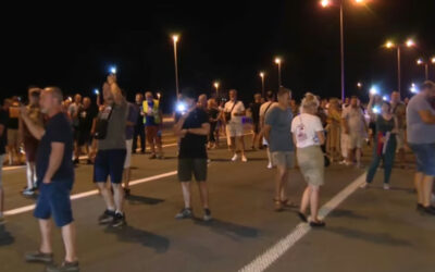 A csendőrség felszámolta az autópálya blokádját