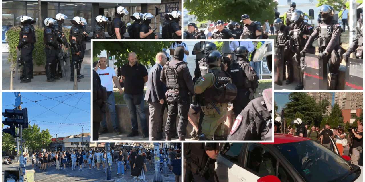 Országszerte folytatódnak a blokádok, rengeteg személyt őrizetbe vettek