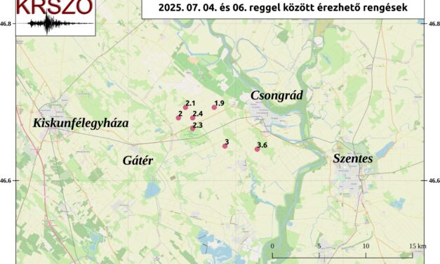 Kiderült, miért reng a föld Csongrád térségében