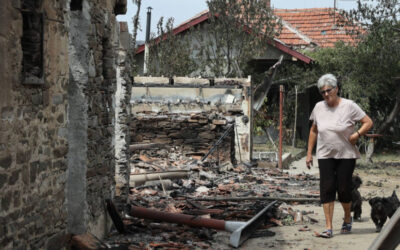 45 ház és 60 hektárnyi termőföld, erdő és rét semmisült meg a tűzvészekben