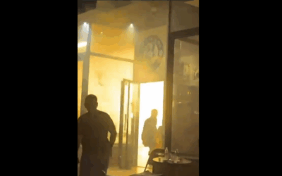 Őrizetbe vették a belgrádi fáklyás támadók egyikét