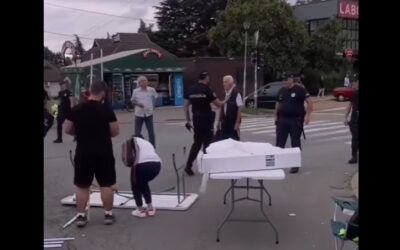 A főváros egyik legforgalmasabb útkereszteződését blokkolták a demonstrálók