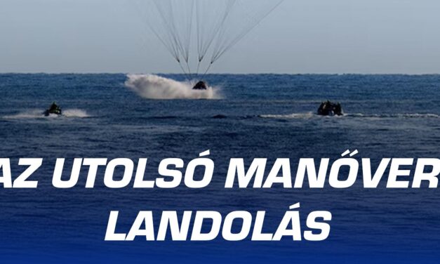 Délelőtt fél 11-kor landol a Földön Kapu Tibor