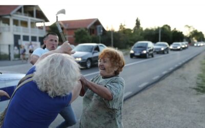 Kaszával az adományozókra: Ki bántja az én Vučićomat? (Videó)