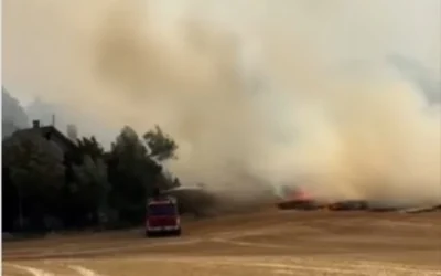 Ég a tarló Kúlánál (videóval)