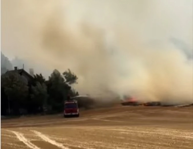 Ég a tarló Kúlánál (videóval)