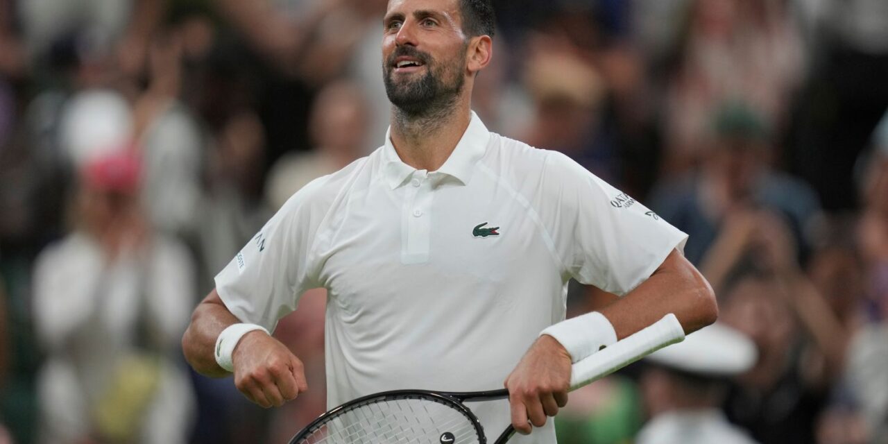 Đoković Wimbledonban pumpált (videóval)