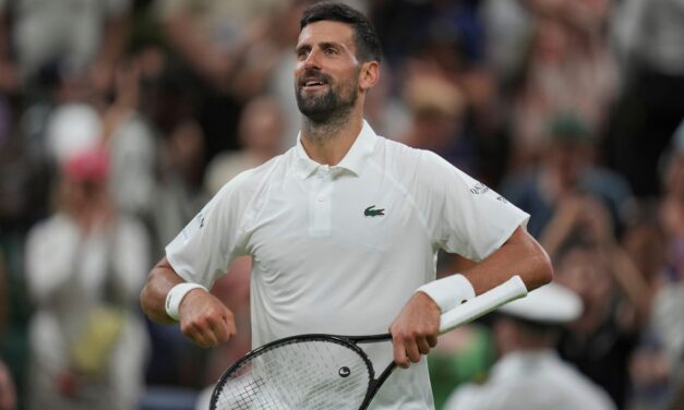 Đoković Wimbledonban pumpált (videóval)