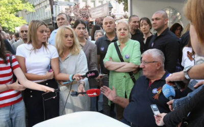 A radikálisok elvették a Halál a fasizmusra feliratú transzparenst