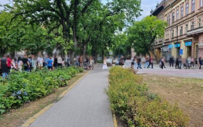 Szóváltásba keveredtek a civil ruhás rendőrök és a tüntetők Szabadkán
