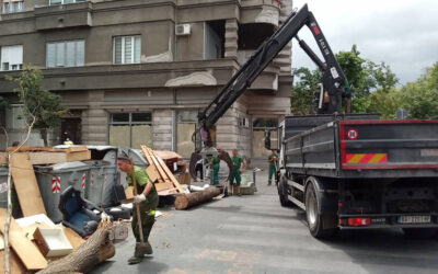 Šešelj csetnikjei helyett a közvállalat számolta fel a zimonyi blokádot