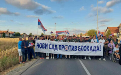 Vučević vasárnapra szervezi a blokádellenes tüntetéseket, mert “szombaton a blokádpárti pride” van