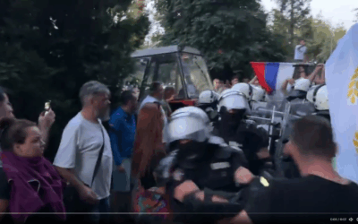 Dačić: Megtámadták a rendőröket – Egyetemisták: Itt a videó, ki támadt kire