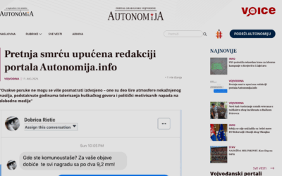 Halálosan megfenyegették az Autonómia portál újságíróit