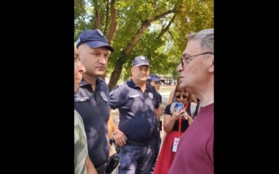 A rendőrség megpróbálta letartóztatni Ćutát, a polgárok megakadályozták