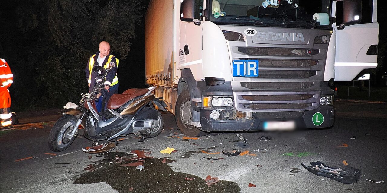 Szerb kamionos ütközött Szegednél egy zentai származású motorossal