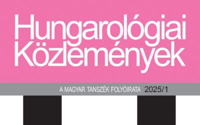 Technológia, modern médiumok és irodalom Megjelent a Hungarológiai Közlemények 2025/1. száma