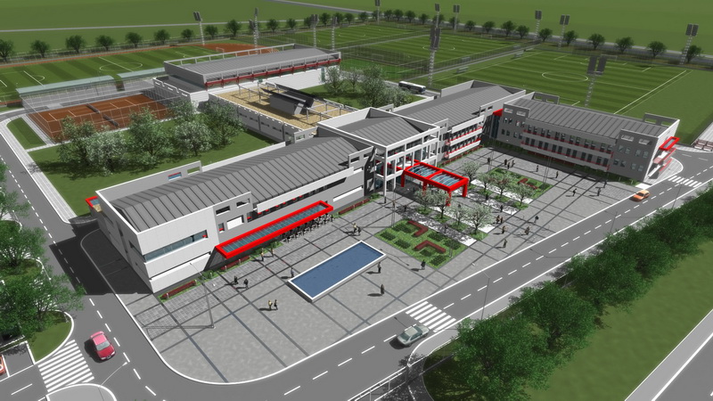 A Labdarúgás Háza épül Szabadkán, a Palicsra vezető úton