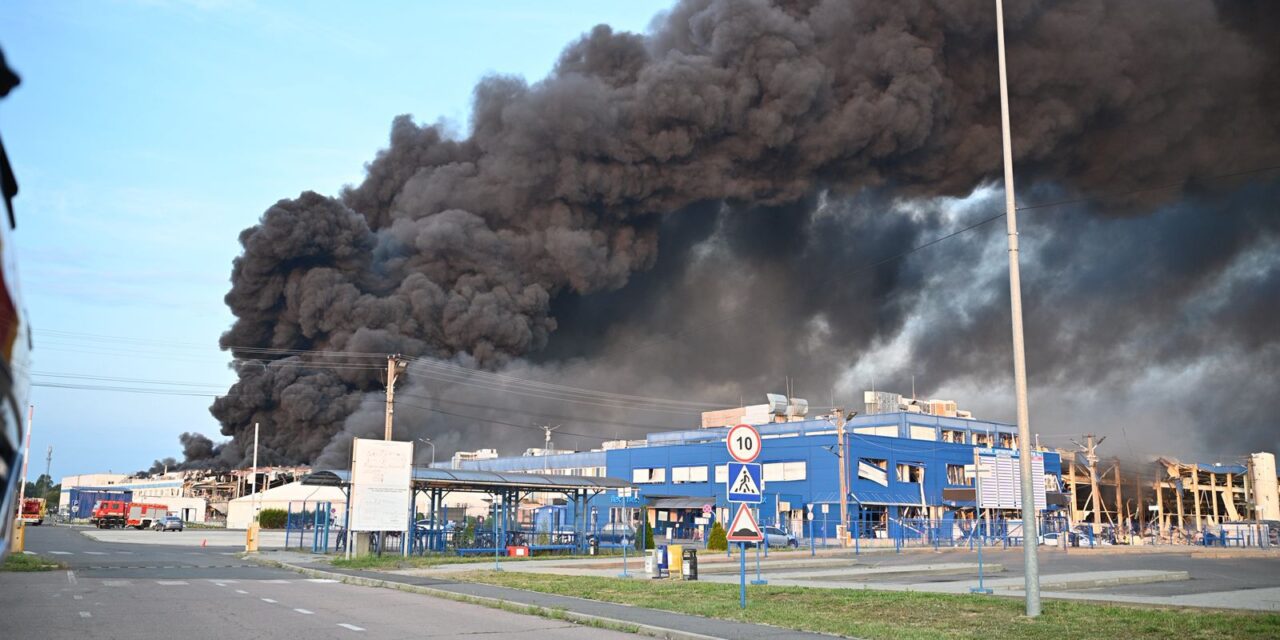 Rakétatámadás érte Munkácsot