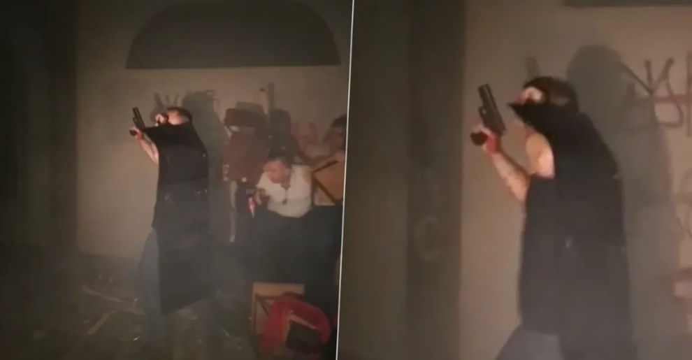 „A pisztolyos egyén a hadsereg zászlósa volt és súlyosan megsérült”