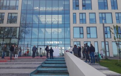 Leszakadt egy plafonrész a Vajdasági RTV új épületében