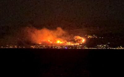 Hatalmas tűz az Adriai-tengerparton, lezárták a tengerre vezető főutat