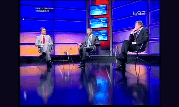 Ekkor vett részt Vučić legutóbb nyilvános tévévitán