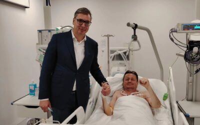 Vučić meglátogatta Glišićet: Darko megtörhetetlen