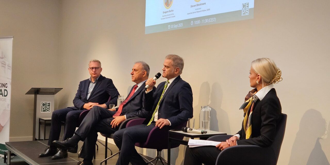 Stefanović Brüsszelben: Európa nem hallgathat tovább Vučić rezsimjének barbárságairól