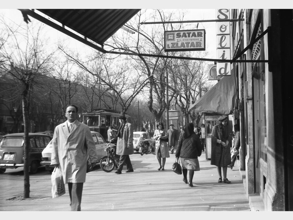 1971: A szabadkai Deák utca, (Fotó: Fortepan/Varga János)
